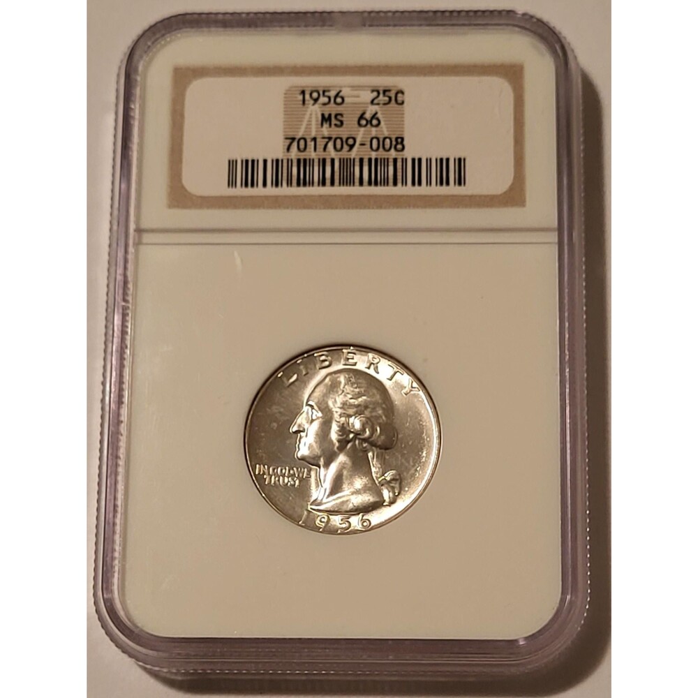 1956 Washington Quarter MS66 NGC